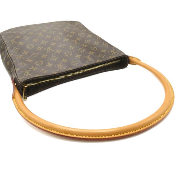 LOUIS VUITTON Looping GM One Shoulder Hand Bag Monogram Canvas Used LV - Picture 4 of 14